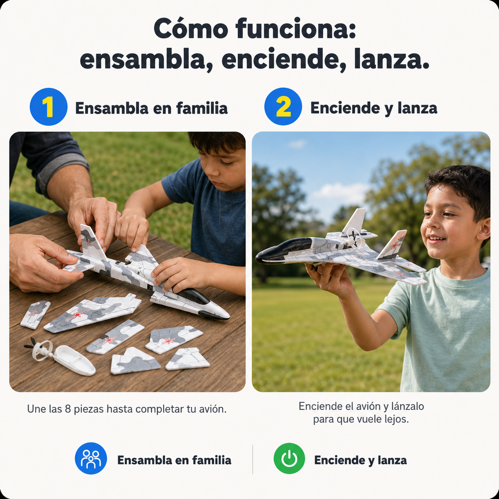 Avion De Lanzamiento Manual - 2543 — vista 4