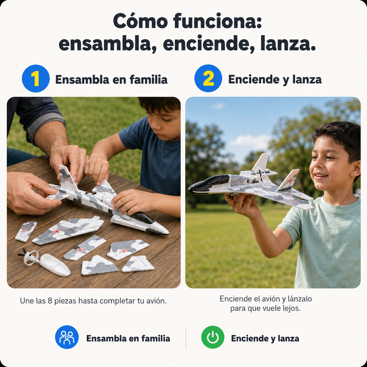 Avion De Lanzamiento Manual - 2543 — vista 4